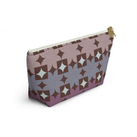 World's Fair Accessory Pouch w T-bottom in Purple